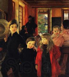 Albert Besnard A Family Spain oil painting art